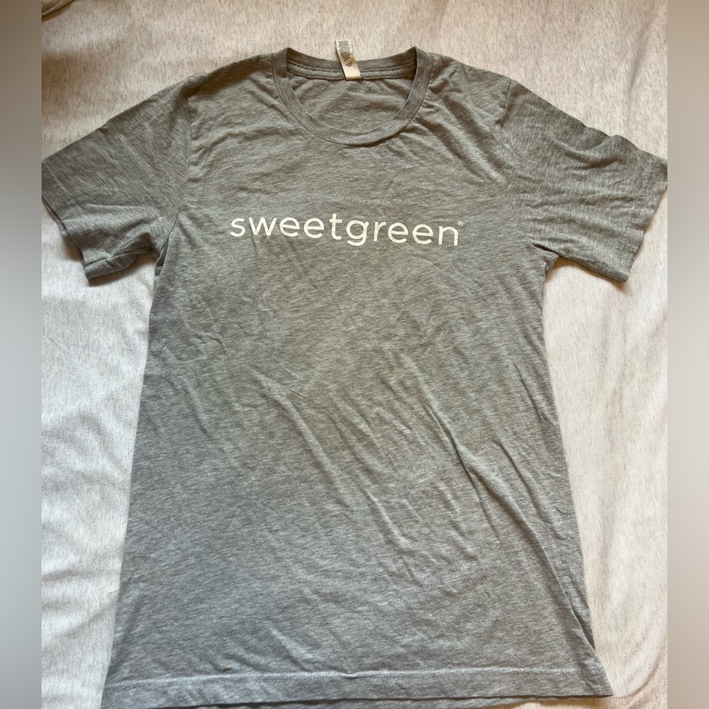 Grey sweetgreen shirt